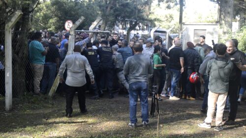 Contra el Parque del Albardao movilización